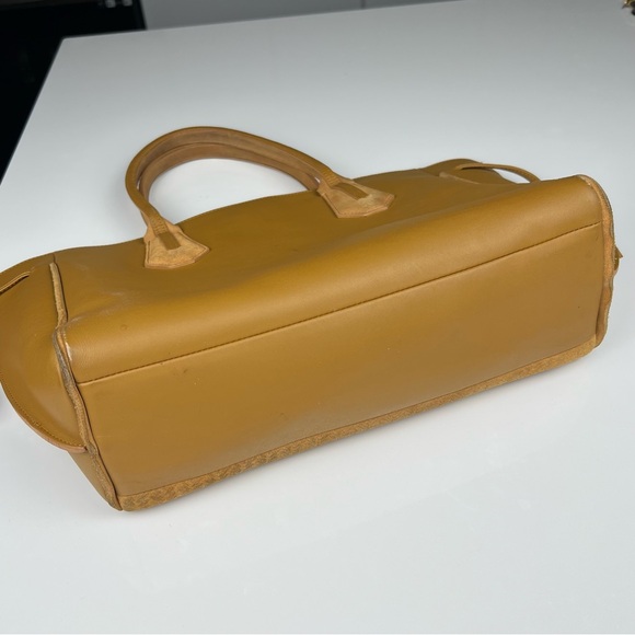 LONGCHAMP TOTE BAG WITH BRAIDED SUEDE DETAILS - Picture 6 of 11